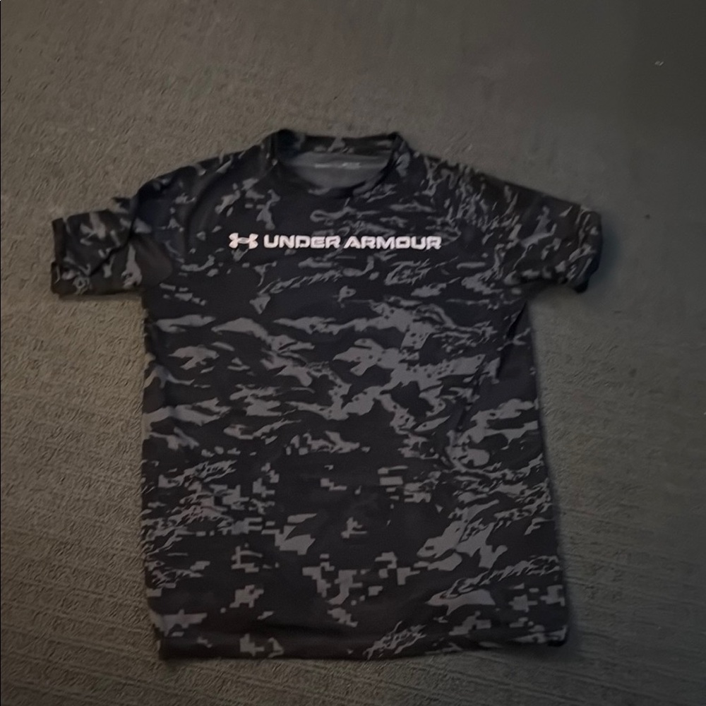 Under Armour Camo Tee with Logo